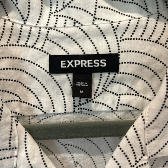 NWOT Express Button Up - Picture 4 of 4